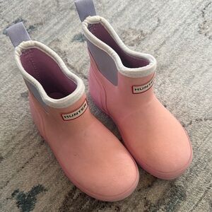 Hunter Kids Light Pink Rain Boots